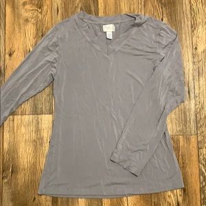 Casual moments long sleeve super comfy blouse